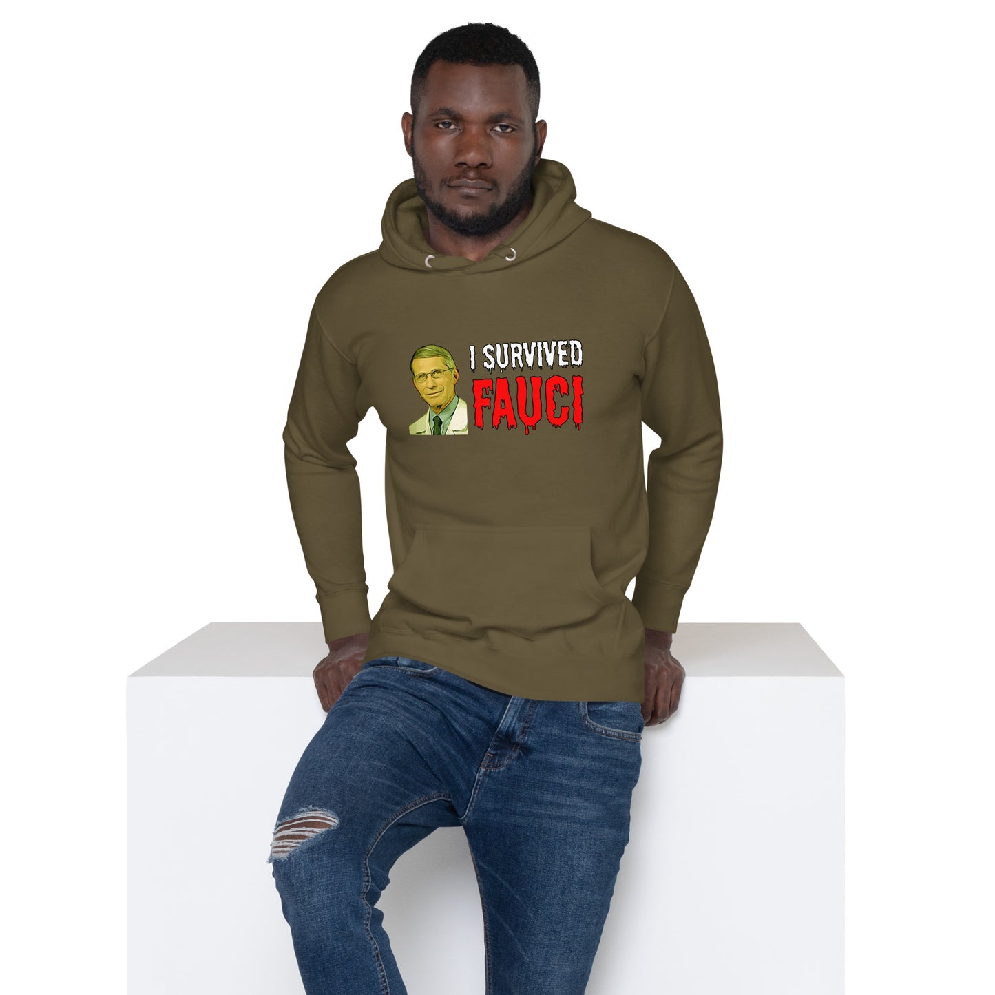 “I Survived Fauci” Unisex Hoodie