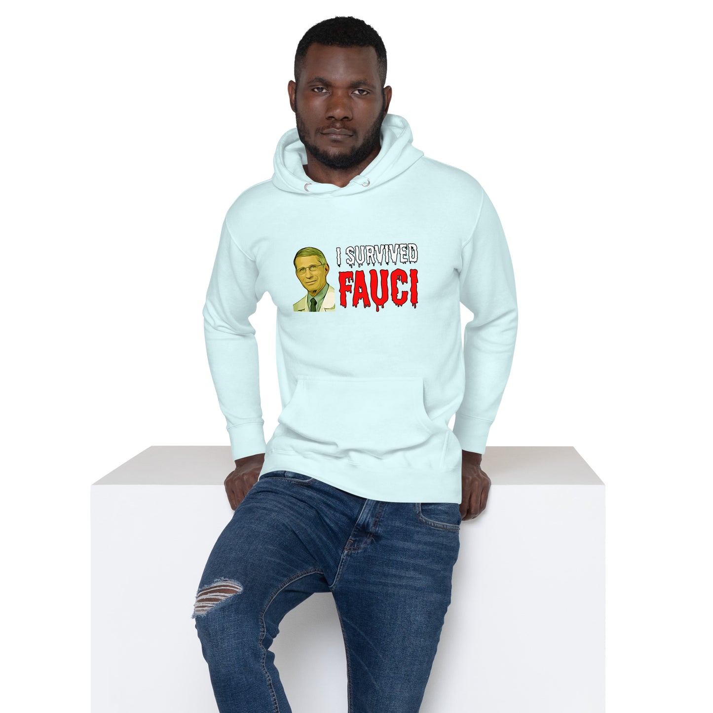 “I Survived Fauci” Unisex Hoodie